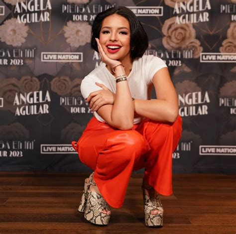 angela aguilar feet